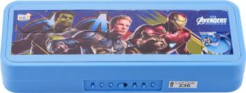 Flipkart Com Ski Puzzle Pencil Box With Password Number Lock Plastic Pen Pencil Holder With Pencil Eraser Scale For School Kids Boys Girls Avengers Art Plastic Pencil Box Box