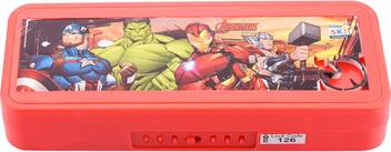 Flipkart Com Ski Puzzle Pencil Box With Password Number Lock Plastic Pen Pencil Holder With Pencil Eraser Scale For School Kids Boys Girls Avengers Art Plastic Pencil Box Box