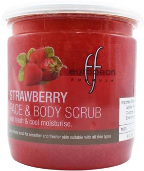 European Formula Strawberry Face Body Scrub 500ml 17 62oz Scrub Price In India Buy European Formula Strawberry Face Body Scrub 500ml 17 62oz Scrub Online In India Reviews Ratings Source from indian wet scrubbers manufacturers and suppliers. european formula strawberry face body