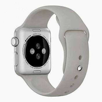 Cellfather Soft Silicone Sport Strap Replacement Iwatch 38mm Wristband For Apple Watch Series 1 2 3 M L Smart Watch Strap Price In India Buy Cellfather Soft Silicone Sport Strap Replacement Iwatch