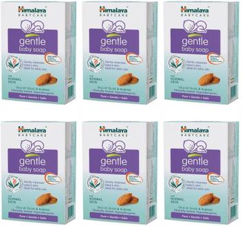 Himalaya Gentle Baby Soap 75g X 6 Packs Price In India Buy Himalaya Gentle Baby Soap 75g X 6 Packs Online In India Reviews Ratings Features Flipkart Com