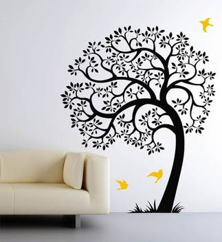 Kayra Decor Tree Reusable Large Wall Stencil Painting Tool Pvc 71 Inch X 89 Inch Wall Stencil Stencil Price In India Buy Kayra Decor Tree Reusable Large Wall Stencil Painting Tool Pvc 71 Inch