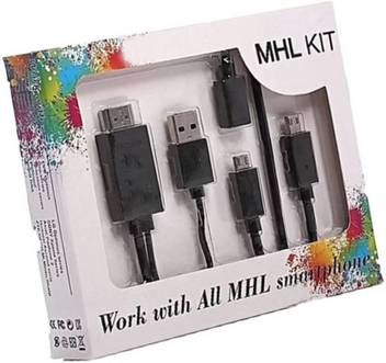 Crystal Digital Mhl To Hdmi Adapter Support 1080p 2 M Hdmi Cable Crystal Digital Flipkart Com