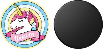 Dollartree Unicorn Round Art Plain Black Mobile Holder Price In