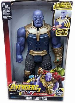 Toy Corner Marvel Avengers Endgame Villain Thanos Figure With Speech Sound Marvel Avengers Endgame Villain Thanos Figure With Speech Sound Buy Thanos Toys In India Shop For Toy Corner Products
