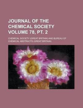 Journal Of The Chemical Society Volume 78 Pt 2 Buy Journal Of