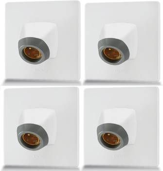 Anchor Modular Angle Bulb Holder Pack Of 4 White Grey Plastic Light Socket Price In India Buy Anchor Modular Angle Bulb Holder Pack Of 4 White Grey Plastic Light Socket Online At Flipkart Com