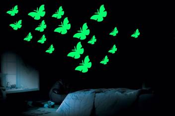 Dreamkraft Small Butterfly Radium Glow In The Dark Sticker Price