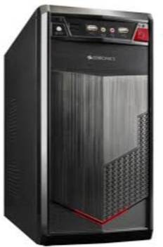 Zebronics Cpu Case Computer Cpu Cabinet Aa7 Full Tower Cabinet