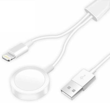 Oxza 2 In 1 Wireless Charger For Apple Watch Series 1 2 3 4 Usb Magnetic Charging Cable 1 Mtr For Iphone Charging Pad Price In India Buy Oxza 2 In