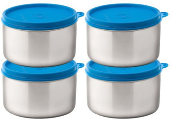 signoraware steel lunch box with bag