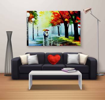 Radanya Couple Diy Wall Art Picture Printed Canvas Paintings For