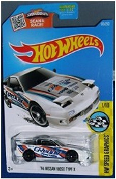 hot wheels 96 nissan 180sx type x