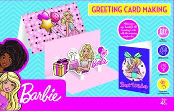 Barbie Greeting Card Making Kit With A 3d Greeting Card Greeting