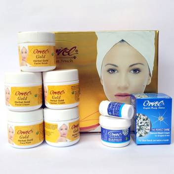 Orvel Gold Facial Kit With Diamond Bleach Price In India Buy