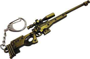 One Wish Pubg Awm Sniper With 8x Key Chain