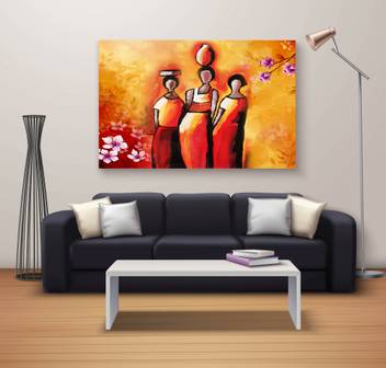 Radanya Ladies Diy Wall Art Picture Printed Canvas Paintings For