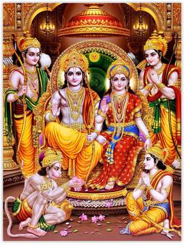 Ram Darbar Paper Poster Paper Print Religious Posters In India Buy Art Film Design Movie Music Nature And Educational Paintings Wallpapers At Flipkart Com