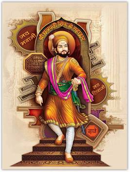 Shivaji Maharaj Vastu Art Paper Poster Paper Print - Religious posters in  India - Buy art, film, design, movie, music, nature and educational  paintings/wallpapers at Flipkart.com