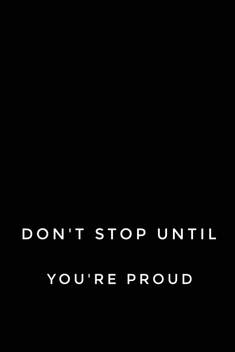 Dont Stop Paper Wall Poster Without Frame Paper Print Quotes
