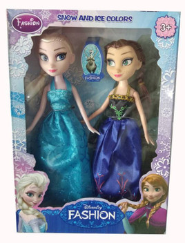 frozen plush doll set
