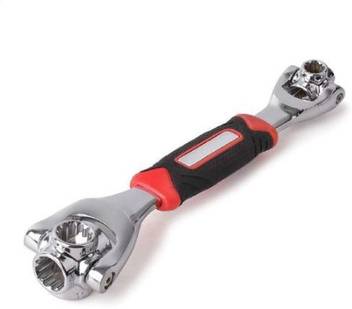 Kitchen India Ulti Function Socket Wrench 48 Tools In One With 360 Degree Rotating Head Tiger