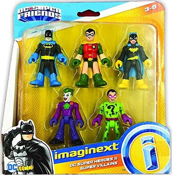 imaginext dc super friends clay and robin