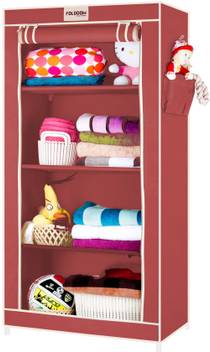 Folddon Carbon Steel Collapsible Wardrobe Price In India Buy Folddon Carbon Steel Collapsible Wardrobe Online At Flipkart Com