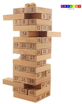 jenga wooden blocks
