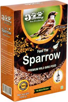Jimmy Feed The Sparrow Food For Sparrow 1 2 Kg Dry Bird Food Price