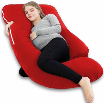 Angel Mommy Microfibre Solid Pregnancy Pillow Pack Of 1 Buy