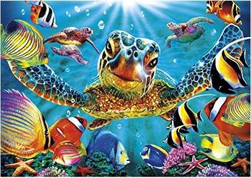 Buffalo Games Vivid Collection Tiny Bubbles 300 Large Piece