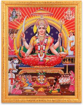 Bm Traders Bm Traders Jai Santoshi Mata Silver Art Work Photo In Golden Frame Big 14 X 18 Inches Religious Frame Price In India Buy Bm Traders Bm Traders Jai Santoshi Download beautiful santoshi mata photo, jai santoshi maa images and mata santoshi wallpapers for whatsapp, facebook, twitter and instagram. inr