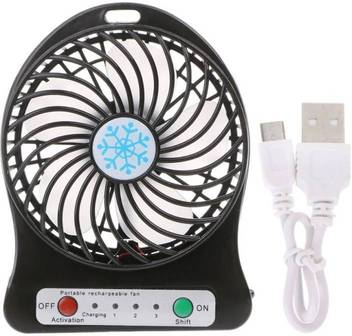Vidza Portable Rechargeable Usb Mini Cooler Baby Fan Small Fan