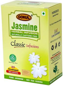 Gokul Jasmine Tea Pack Of 3 30 G Each Jasmine Jasmine Tea Bags Box Price In India Buy Gokul Jasmine Tea Pack Of 3 30 G Each Jasmine Jasmine Tea Bags