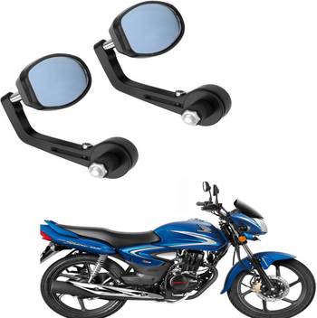 Rk Beauty Manual Rear View Mirror Driver Side For Honda Cb Shine