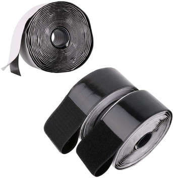 black hook and loop tape