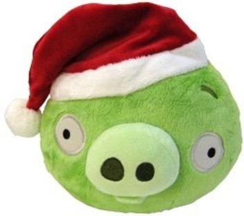 angry birds christmas plush