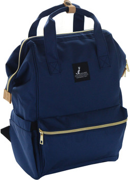navy blue nappy bag