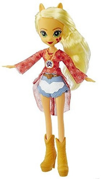my little pony equestria girls applejack doll