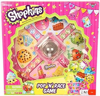 Shopkins Pop N Race Game Party Fun Games Board Game Pop N Race Game Shop For Shopkins Products In India Flipkart Com In these games, the little characters from shopville would like to play with you. flipkart