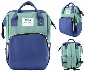 Kayhoma Portable Multifunctional Large Capacity Diaper Bags Travel Nappy Bags Backpack With Stroller Straps And Changing