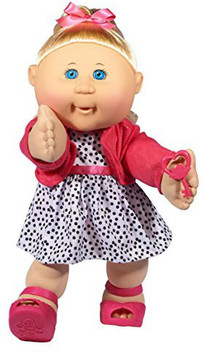 cabbage patch blonde hair blue eyes
