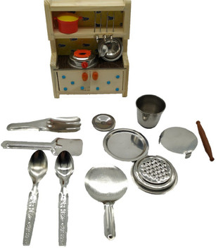 steel kitchen set toy