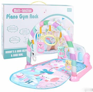 baby girl play gym
