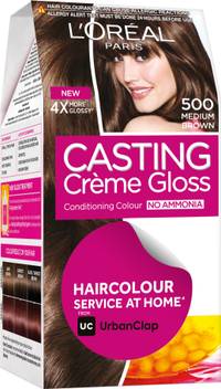 L Oreal Paris Casting Creme Gloss 500 Medium Brown Price In India Buy L Oreal Paris Casting Creme Gloss 500 Medium Brown Online In India Reviews Ratings Features Flipkart Com