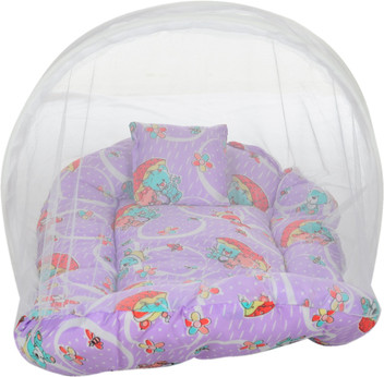 baby bed with mosquito net flipkart
