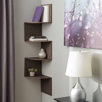 Martcrown Office Decor Rack Shelf Wooden Wall Shelf Price In India