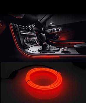 Carzex El Wire Car Interior Light Car Fancy Lights Price In India