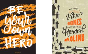 The Best View Comes After The Hardest Climb Be Your Own Hero Paper